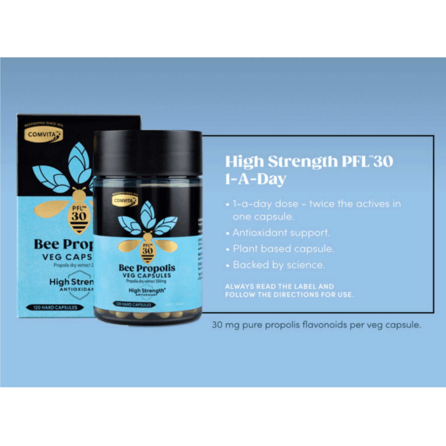 Propolis PFL™30 Pflanzlich 120 Kapseln