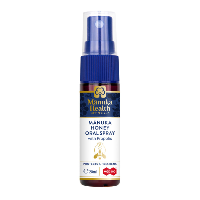 Manuka-Honig und Propolis Rachenspray